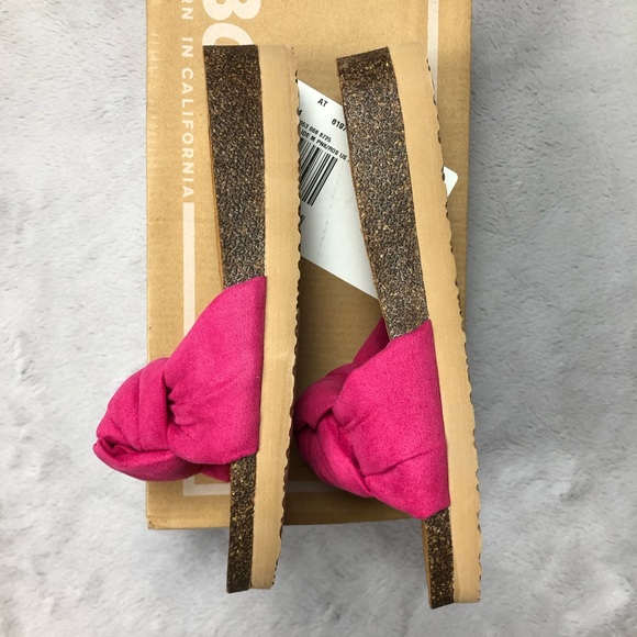 NWT Anthropologie 	BC FOOTWEAR REUNION KNOT SLIDE SANDALS - Picture 4 of 9